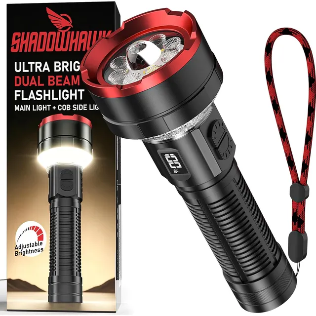 Shadowhawk S2900 8+1-LED-Taschenlampe – Einzellampe